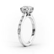 The Monica Set With A 1.5 Carat Round Lab Diamond For Discount