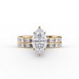 The Jennifer Set With A 1 Carat Marquise Lab Diamond For Cheap