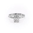 The Jennifer Set With A 2 Carat Elongated Cushion Lab Diamond Cheap