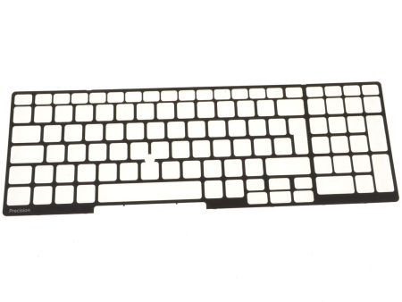 Refurbished EU Dell OEM Precision 3520 Keyboard Bezel Trim Lattice Plastic for European Keyboard NFPRH For Sale