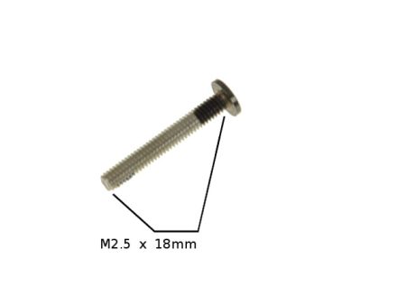 Used Single Replacement 2.5mm x 18mm Screw for OEM Alienware Laptops M2.5 x 18mm Sale