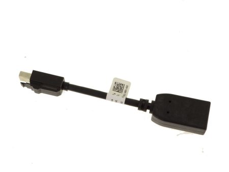 Refurbished Dell OEM DisplayPort Female to Mini-DisplayPort Male Dongle Adapter Cable 0FKKK For Sale