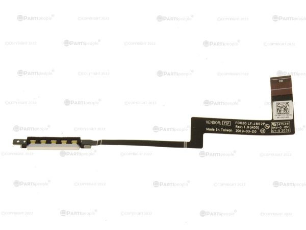 Used Dell OEM XPS 9310 2-in-1 Status Indicator LED  Cable 6X7VY For Cheap