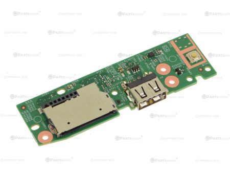 Refurbished Dell OEM Inspiron 5481 2-in-1 Power Button USB SD Card Reader IO Circuit Board 9WK02 Supply