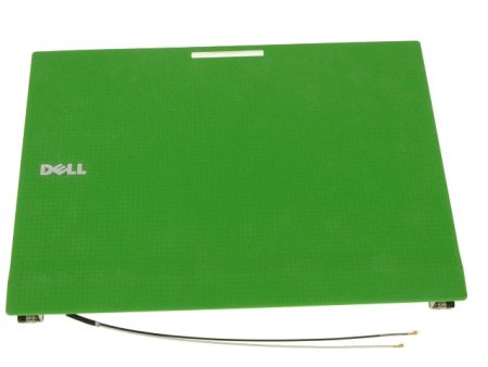 Refurbished Green Dell OEM Latitude 2100 2110 10.1  LCD Back Cover Lid Assembly  Hinges W789N Online now