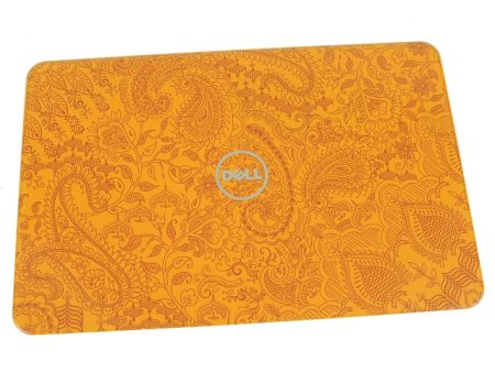 Refurbished Paisley in Orange Dell OEM Inspiron N4110 14  Switchable Lid LCD Back Cover Insert G2DNF Supply