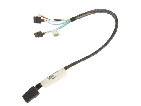 New Dell OEM PowerEdge C6100 Server 16 Inch Mini-SAS to 2xSATA AUX Cable 334VV For Sale