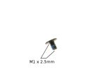 Used Single Replacement Screw for Dell OEM Venue Latitude Inspiron Precision XPS 1mm x 2.5mm Supply