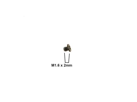 Used Single Replacement Screw for Dell OEM Latitude Inspiron Precision XPS M1.6 x 2mm on Sale