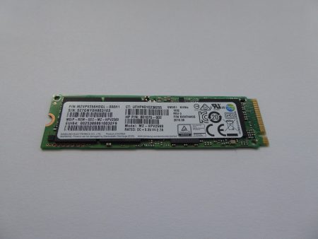 HP Samsung 256GB PCIe m.2 SSD MZVPV256HDGL-000H1 HP: 801075-002 Neu Re MWSt. Online Hot Sale