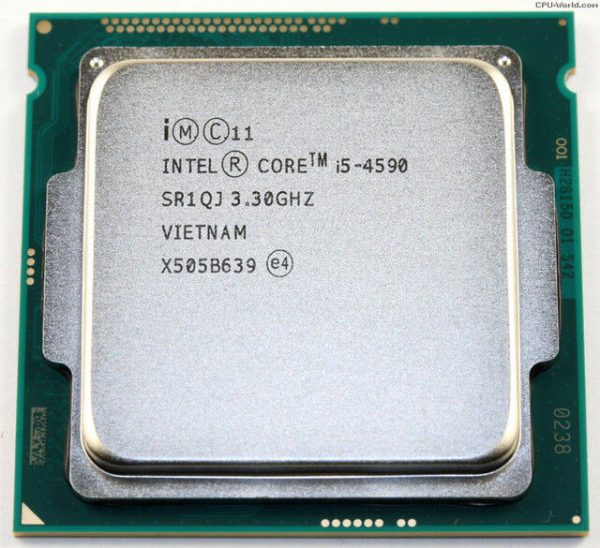 Intel Core i5-4590 Quad Core S 1150 3,3-3,7Ghz 6MB Haswell CM8064601560615 bulk Online Sale