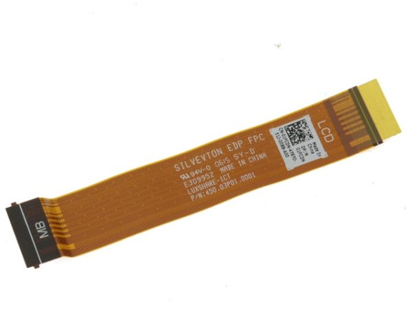 Used Dell OEM Venue 10 Pro 5055 5050 Tablet 10.1  Ribbon LCD Video Cable 1FCDN Hot on Sale