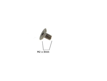 New Single Replacement 2mm x 3mm Screw for Dell OEM Latitude E7240 E7440 Hinge Covers M2 x 3mm Supply