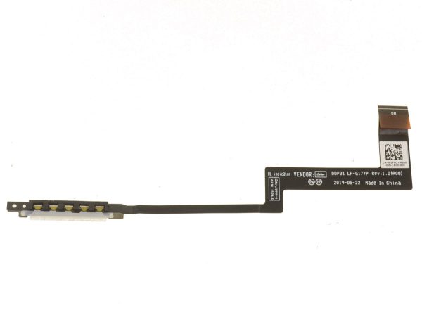 Used Dell OEM XPS 7390 2-in-1 Status Indicator LED  Cable H2F8C Online now