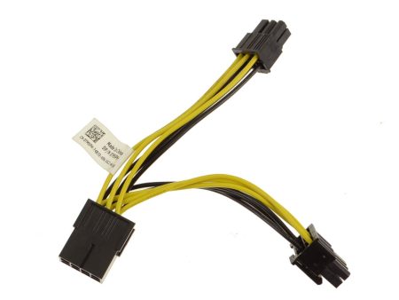 Used Dell OEM Precision Workstation 7910 PCI-e Aux Power Cable 1x 8-Pin to 2x 6-Pin TM5PH Online Hot Sale