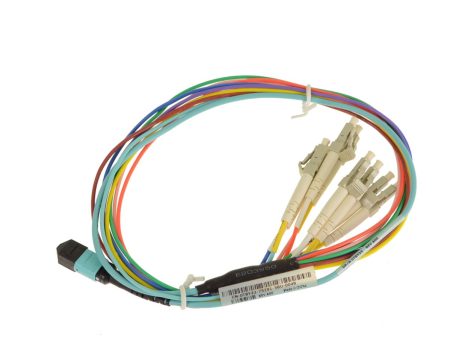 Refurbished Dell OEM 1 Meter MTP Female to 4 LC UPC Duplex 8 Fibers Type A LSZH OM4 OM3 50 125 Multimode Breakout Patch Cable T8Y33 Online