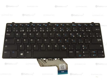 New French Canadian Dell OEM Latitude 3180 3189 3380 Laptop Keyboard FR-CAN 5J3RK 7HG6W Sale