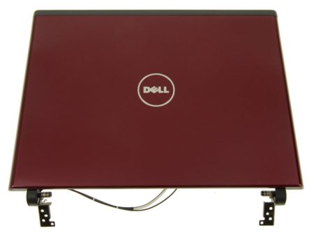 Refurbished Deep Cherry Red Dell OEM Vostro 1220 12.1  LCD Back Top Cover Lid Plastic Assembly for CCFL LCD Screen R534R on Sale