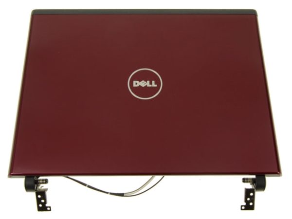 Refurbished Deep Cherry Red Dell OEM Vostro 1220 12.1  LCD Back Top Cover Lid Plastic Assembly for CCFL LCD Screen R534R on Sale