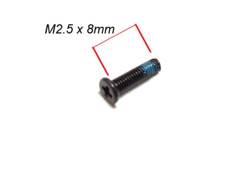 Used Single Replacement Screw for Dell OEM Latitude Inspiron Precision XPS Laptops M2.5 x 8mm Hot on Sale