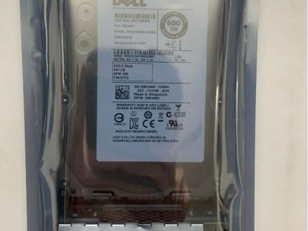 New Dell HUS156060VLS600 600GB 15K 6G 16MB 3.5″ SAS Hard Drive W348K 0W348K Online Sale