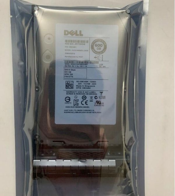 New Dell HUS156060VLS600 600GB 15K 6G 16MB 3.5″ SAS Hard Drive W348K 0W348K Online Sale