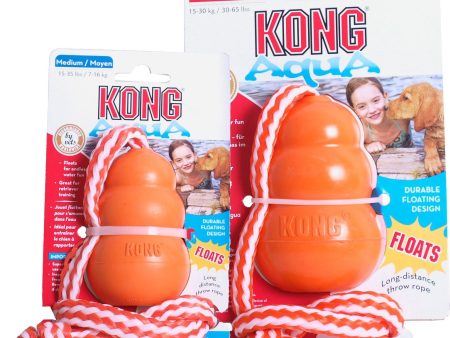 Kong hond  Aqua , met touw medium. (drijvend) Online Hot Sale