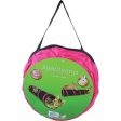 Speeltunnel nylon 85x25 cm, zwart roze. Online