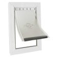 Petsafe aluminium hondendeur nr. 660  XL , wit transparant. Maximale schouderbreedte 349 mm. Hot on Sale