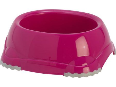 Katten voer water bakken  plastic katteneetbak Pink Discount