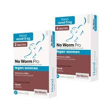 Wormen No Worm Pro Honden vanaf 5kg  2 4 Tabletten Online Hot Sale