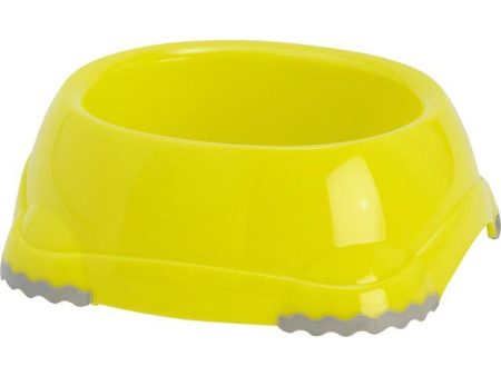 Katten voer water bakken  plastic katteneetbak  Geel on Sale